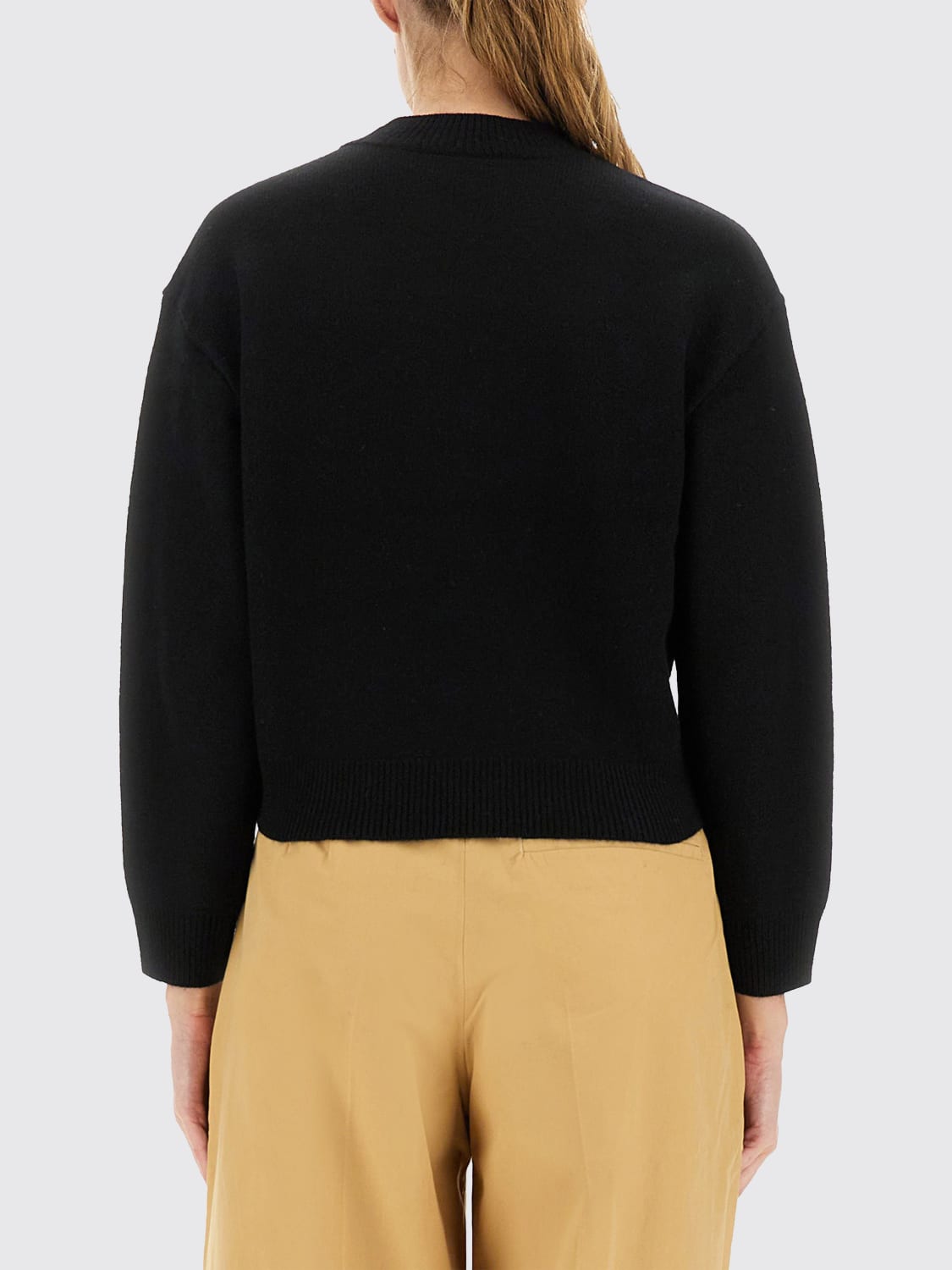 A.P.C. MAGLIA: Pullover A.P.C. in lana , Nero - Img 3