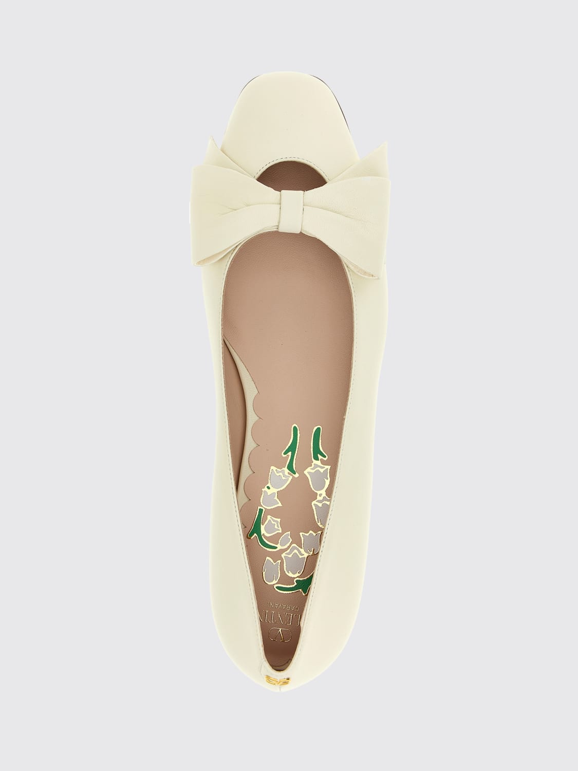 VALENTINO GARAVANI BALLET FLAT: Ballet flats woman Valentino Garavani, White - Img 4