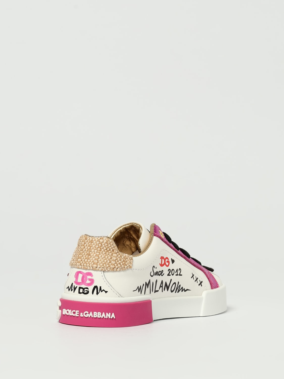 DOLCE & GABBANA ZAPATILLAS: Zapatos niños Dolce & Gabbana, Blanco - Img 3