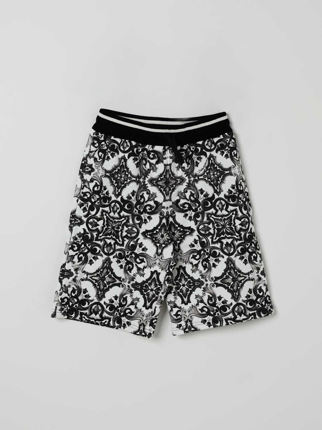 DOLCE & GABBANA SHORTS: Shorts kids Dolce & Gabbana, Black - Img 1