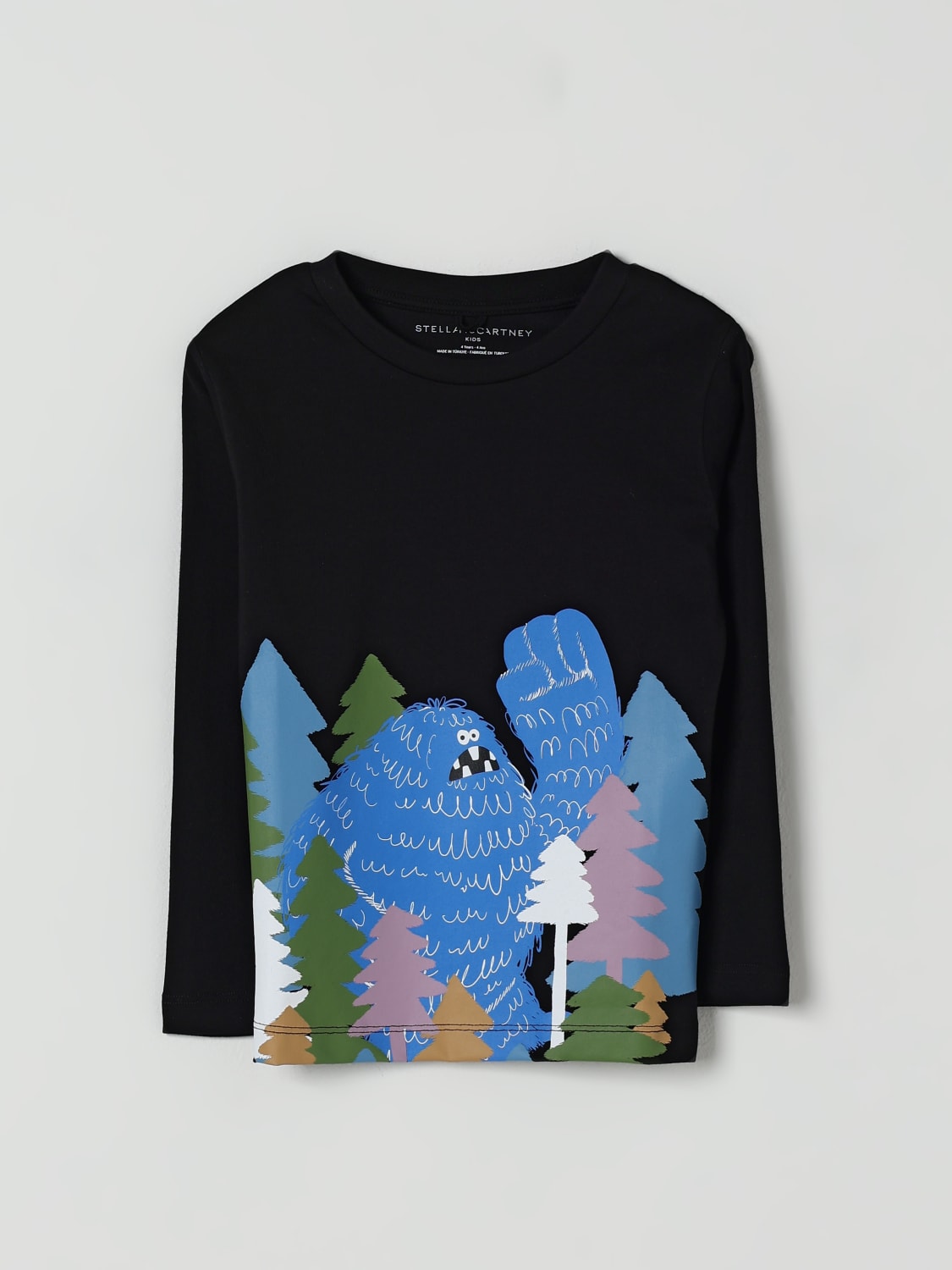 STELLA MCCARTNEY KIDS T-SHIRT: T-shirt kids Stella McCartney Kids, Black - Img 1
