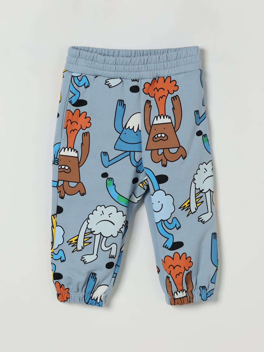 STELLA MCCARTNEY KIDS PANTS: Pants kids Stella McCartney Kids, Gnawed Blue - Img 1