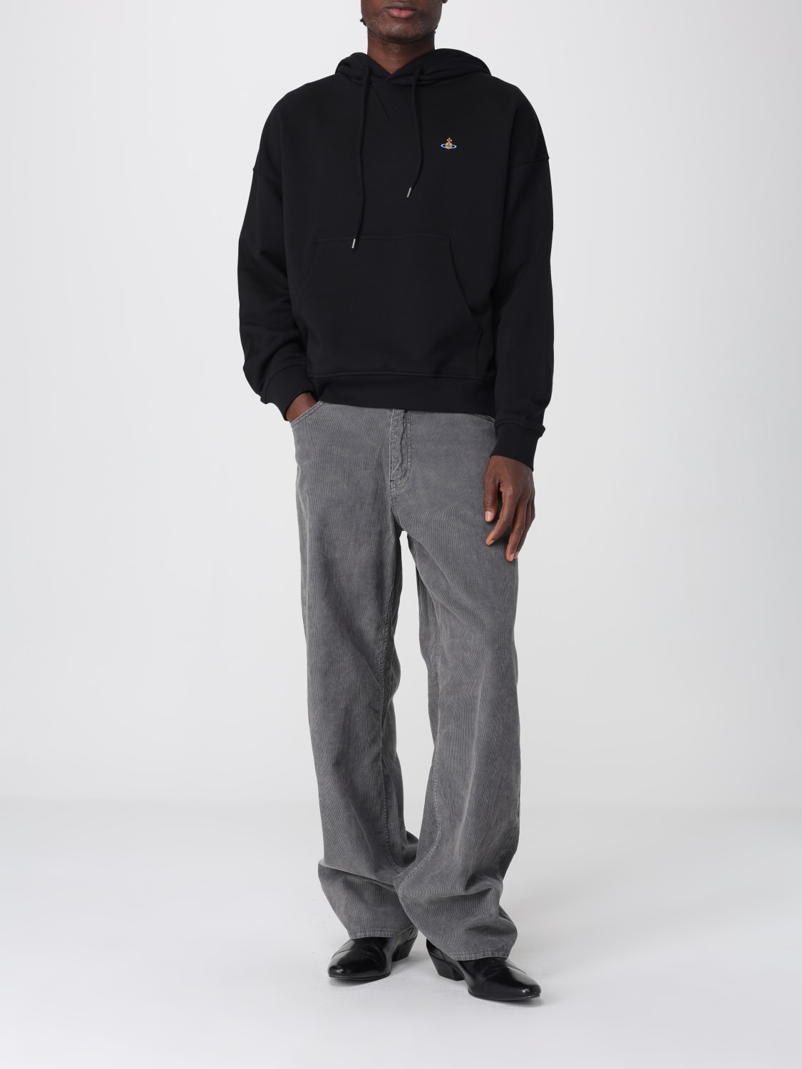 VIVIENNE WESTWOOD：スウェットシャツ メンズ - ブラック