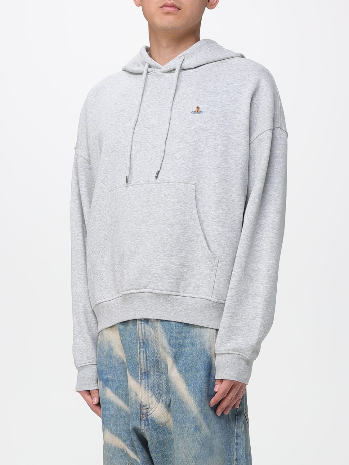 VIVIENNE WESTWOOD SWEATSHIRT: Sweatshirt men Vivienne Westwood, Grey - Img 4