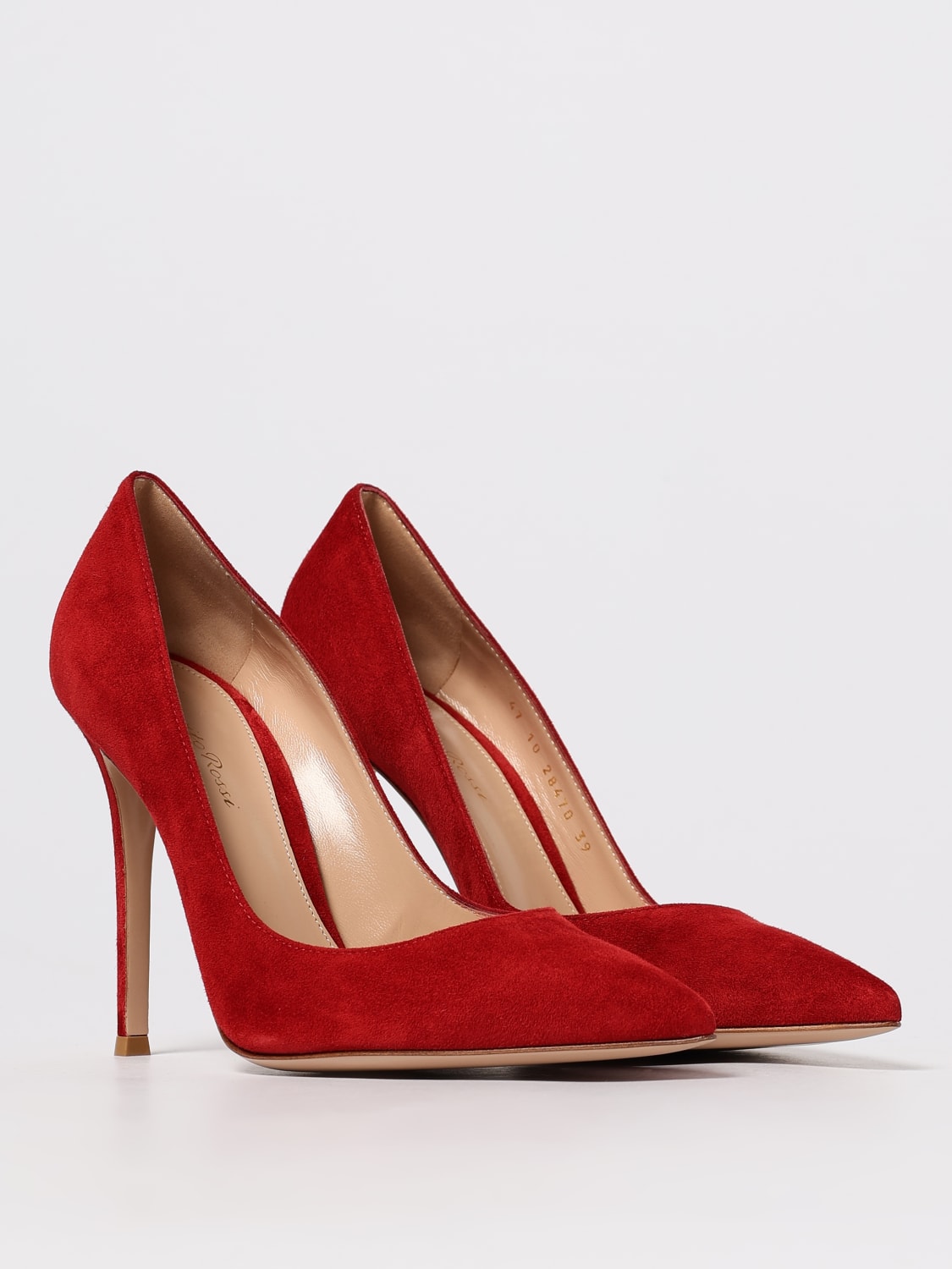 GIANVITO ROSSI ESCARPIN: Chaussures femme Gianvito Rossi, Rouge - Img 2