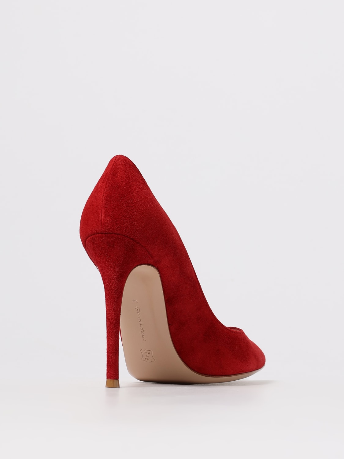 GIANVITO ROSSI ESCARPIN: Chaussures femme Gianvito Rossi, Rouge - Img 3