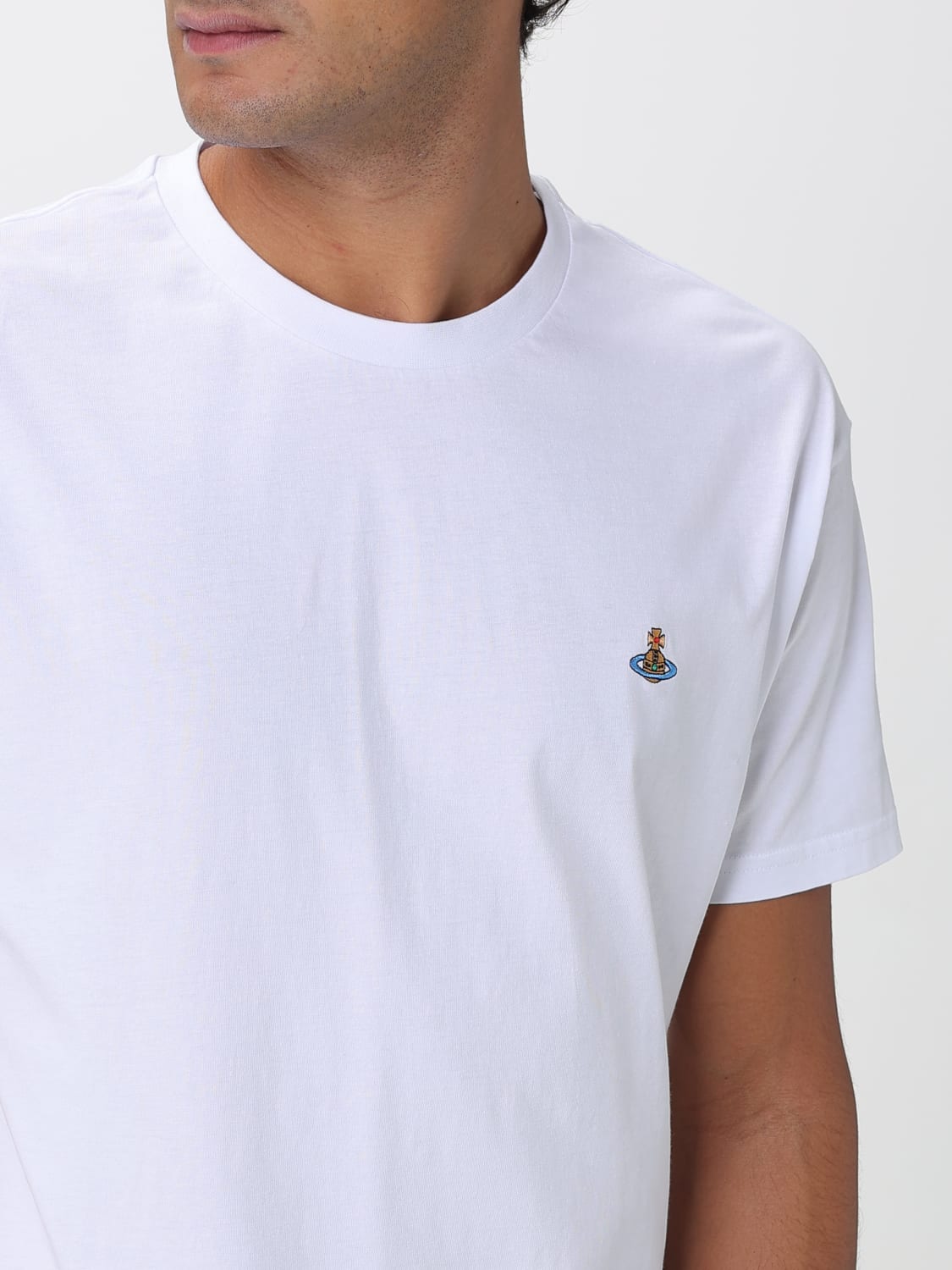 VIVIENNE WESTWOOD CAMISETA: Camiseta hombre Vivienne Westwood, Blanco - Img 5