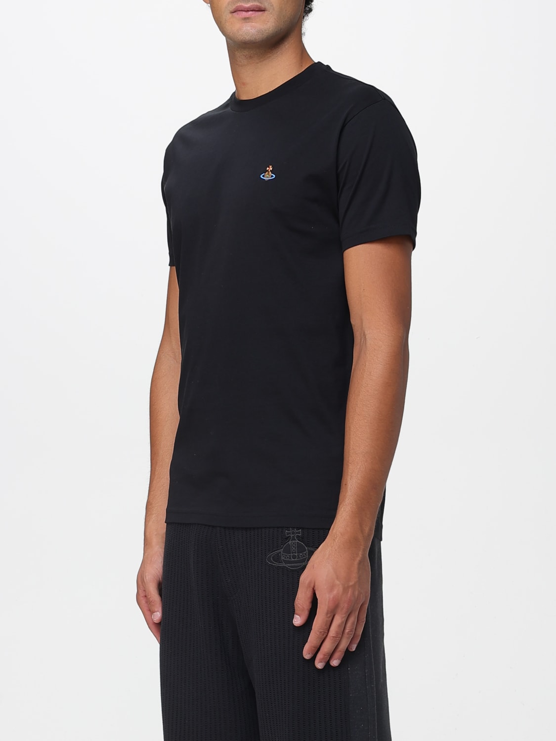 VIVIENNE WESTWOOD T-SHIRT: T-shirt men Vivienne Westwood, Black - Img 4