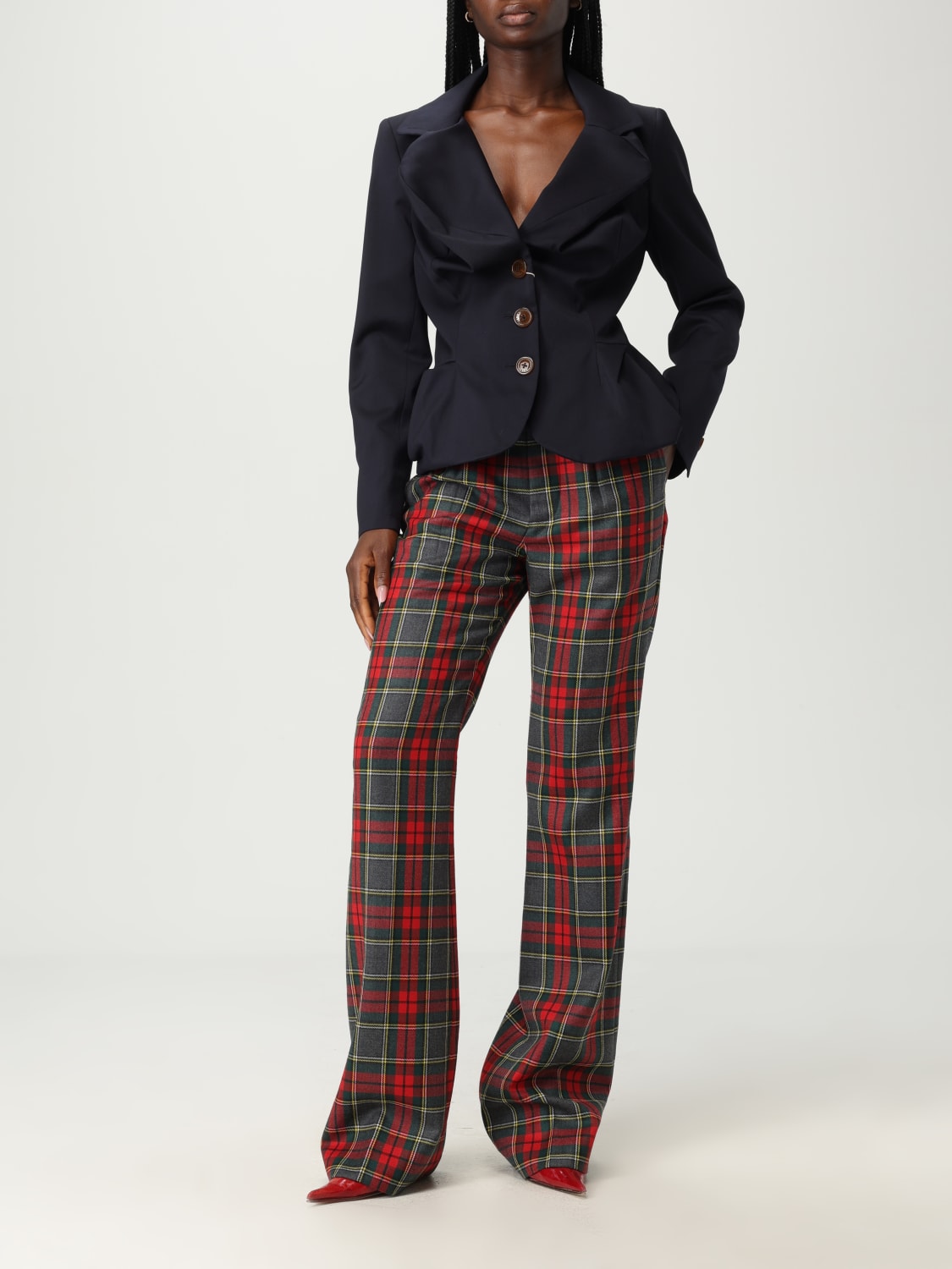 VIVIENNE WESTWOOD JACKET: Jacket woman Vivienne Westwood, Navy - Img 2