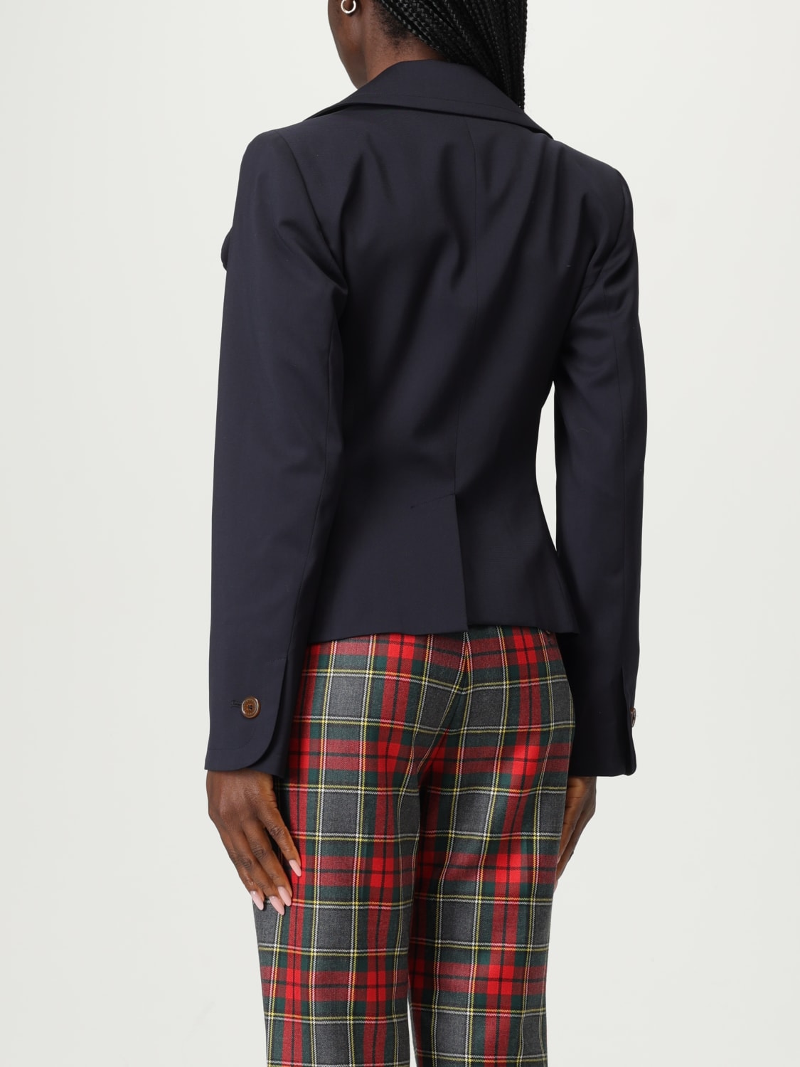 VIVIENNE WESTWOOD JACKET: Jacket woman Vivienne Westwood, Navy - Img 3