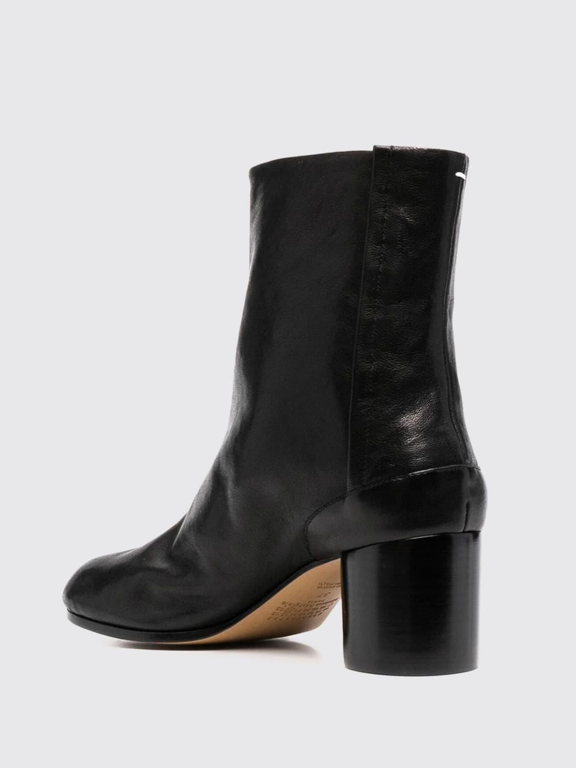 MAISON MARGIELA BOOTS: Flat ankle boots woman Maison Margiela, Black - Img 3