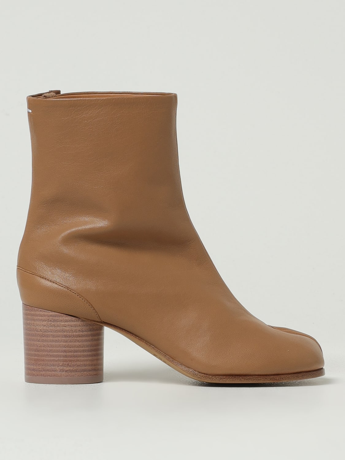 MAISON MARGIELA BOOTS: Flat ankle boots woman Maison Margiela, Safari - Img 1