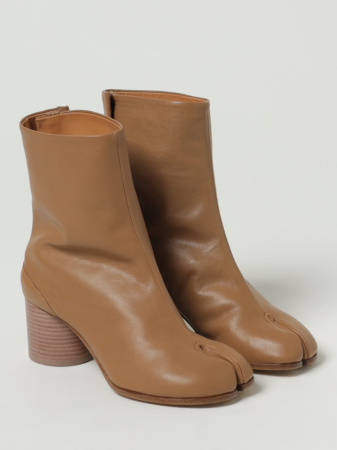MAISON MARGIELA BOOTS: Flat ankle boots woman Maison Margiela, Safari - Img 2