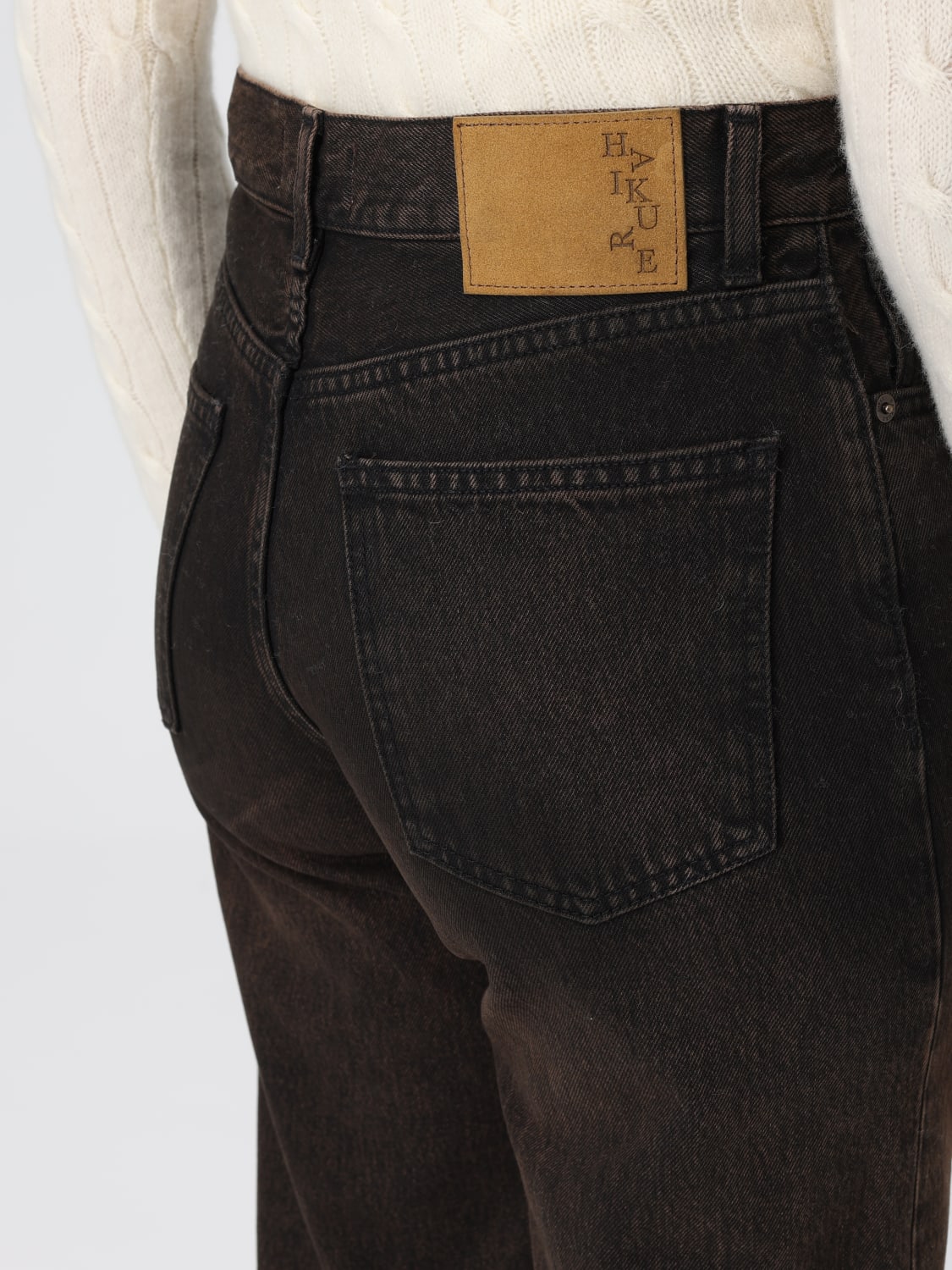 HAIKURE JEANS: Jeans woman Haikure, Black - Img 3