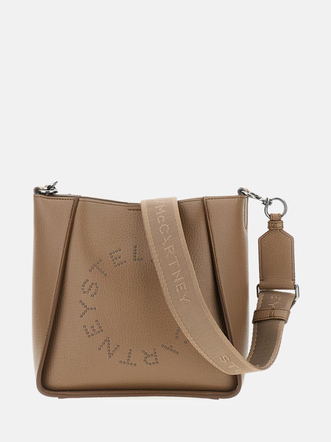 STELLA MCCARTNEY MINI BAG: Shoulder bag woman Stella McCartney, Brown - Img 1