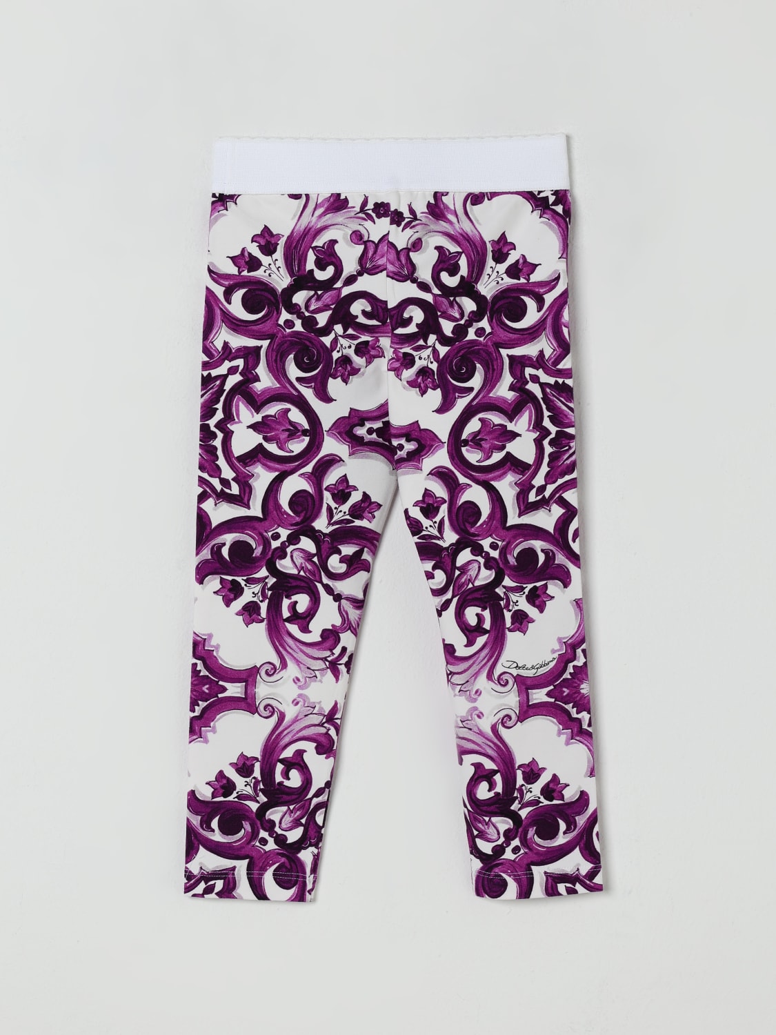 DOLCE & GABBANA PANTS: Pants kids Dolce & Gabbana, Violet - Img 2