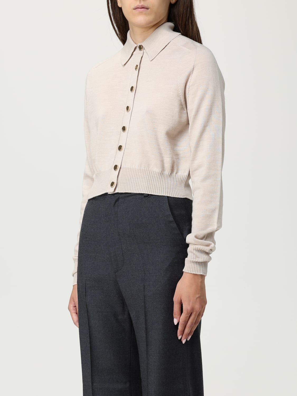 SPORTMAX SWEATER: Cardigan woman Sportmax, White - Img 3