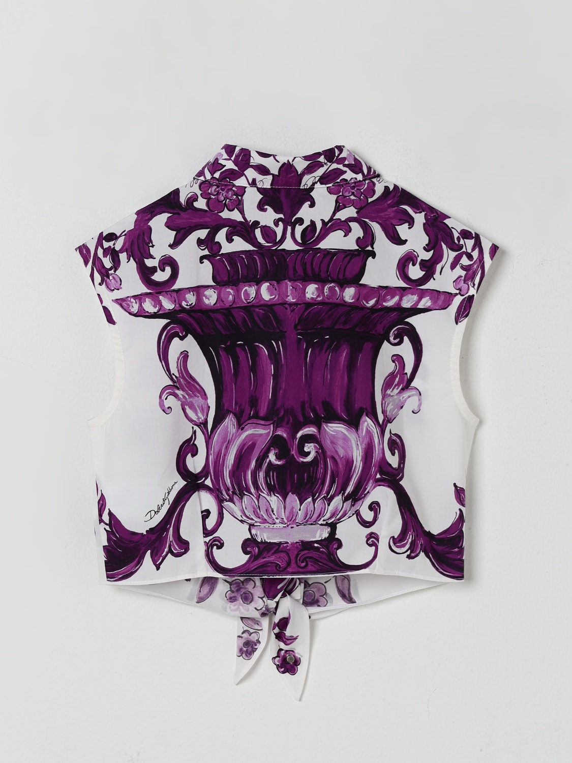 DOLCE & GABBANA SHIRT: Shirt kids Dolce & Gabbana, Violet - Img 2