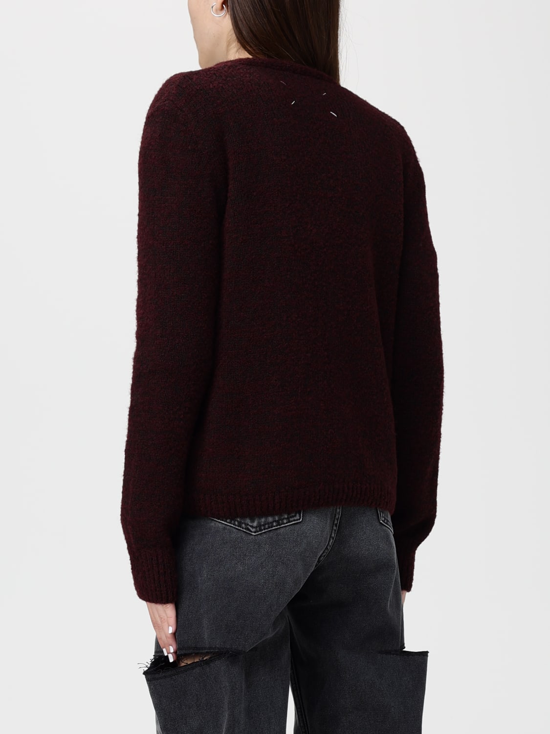 MAISON MARGIELA PULL: Pull femme Maison Margiela, Bleu - Img 3