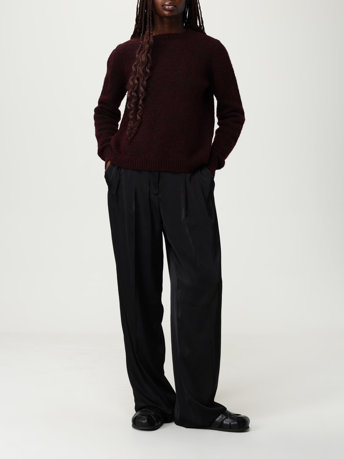 MAISON MARGIELA MAGLIA: Pullover basic Maison Margiela in misto lana , Grigio - Img 2