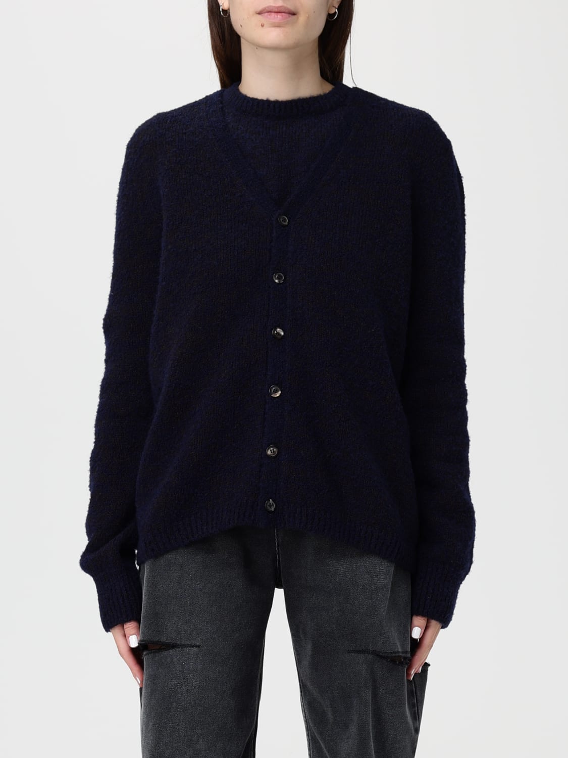 MAISON MARGIELA PULLOVER: Pullover damen Maison Margiela, Navy - Img 1