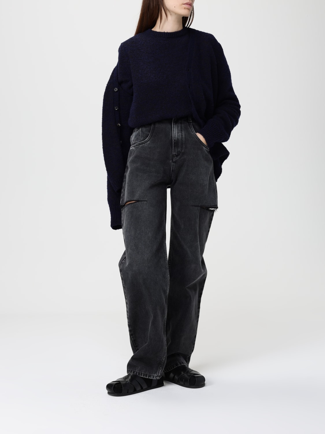 MAISON MARGIELA PULLOVER: Pullover damen Maison Margiela, Navy - Img 2