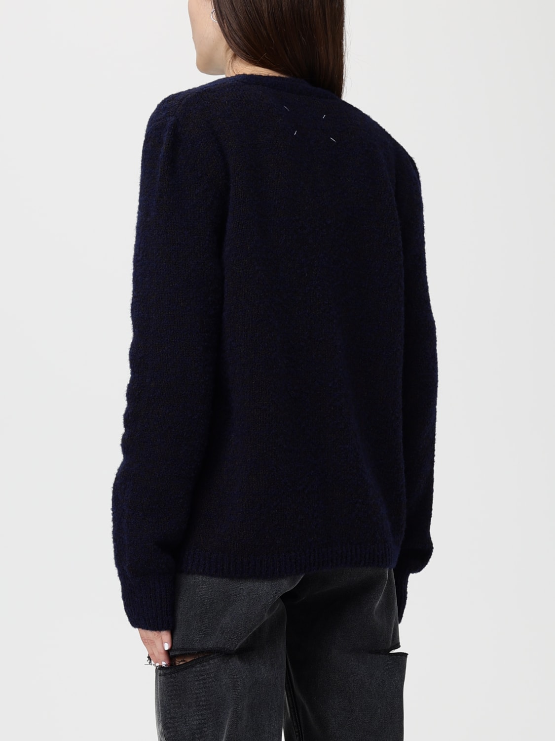 MAISON MARGIELA PULLOVER: Pullover damen Maison Margiela, Navy - Img 3