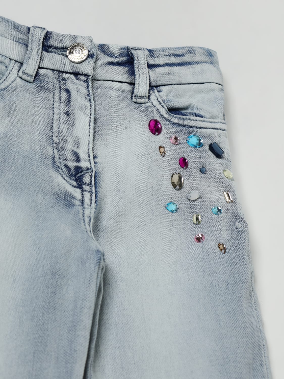 MONNALISA JEANS: Jeans kinder Monnalisa, Grau - Img 3