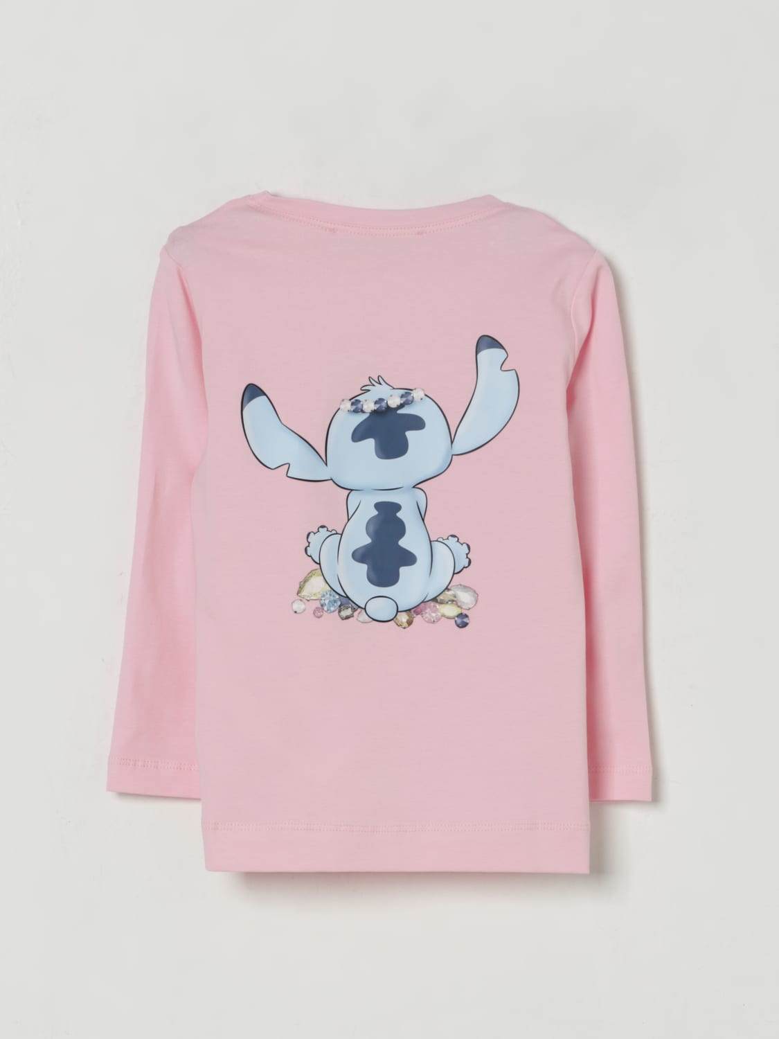 MONNALISA T-SHIRT: T-shirt kinder Monnalisa, Pink - Img 2