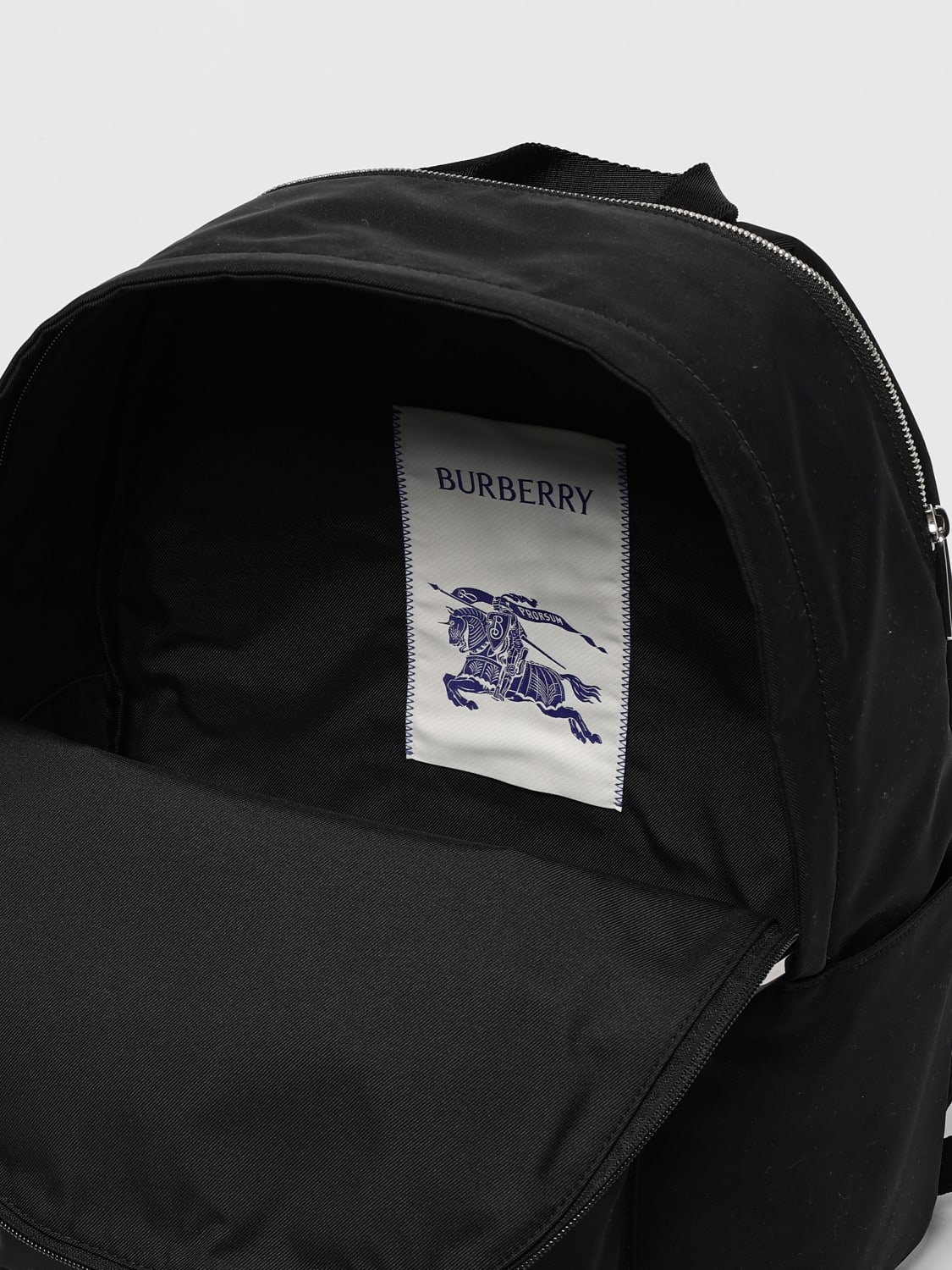 BURBERRY RUCKSACK: Tasche herren Burberry, Schwarz - Img 5