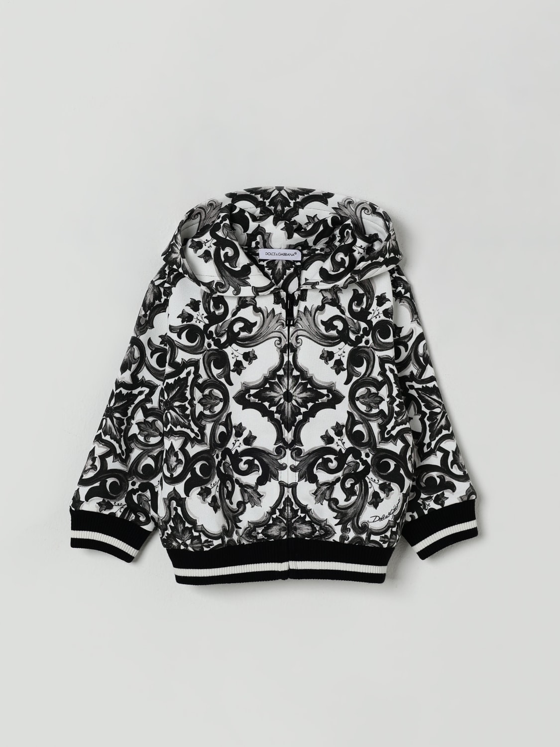 DOLCE & GABBANA SWEATER: Sweater kids Dolce & Gabbana, Black - Img 1
