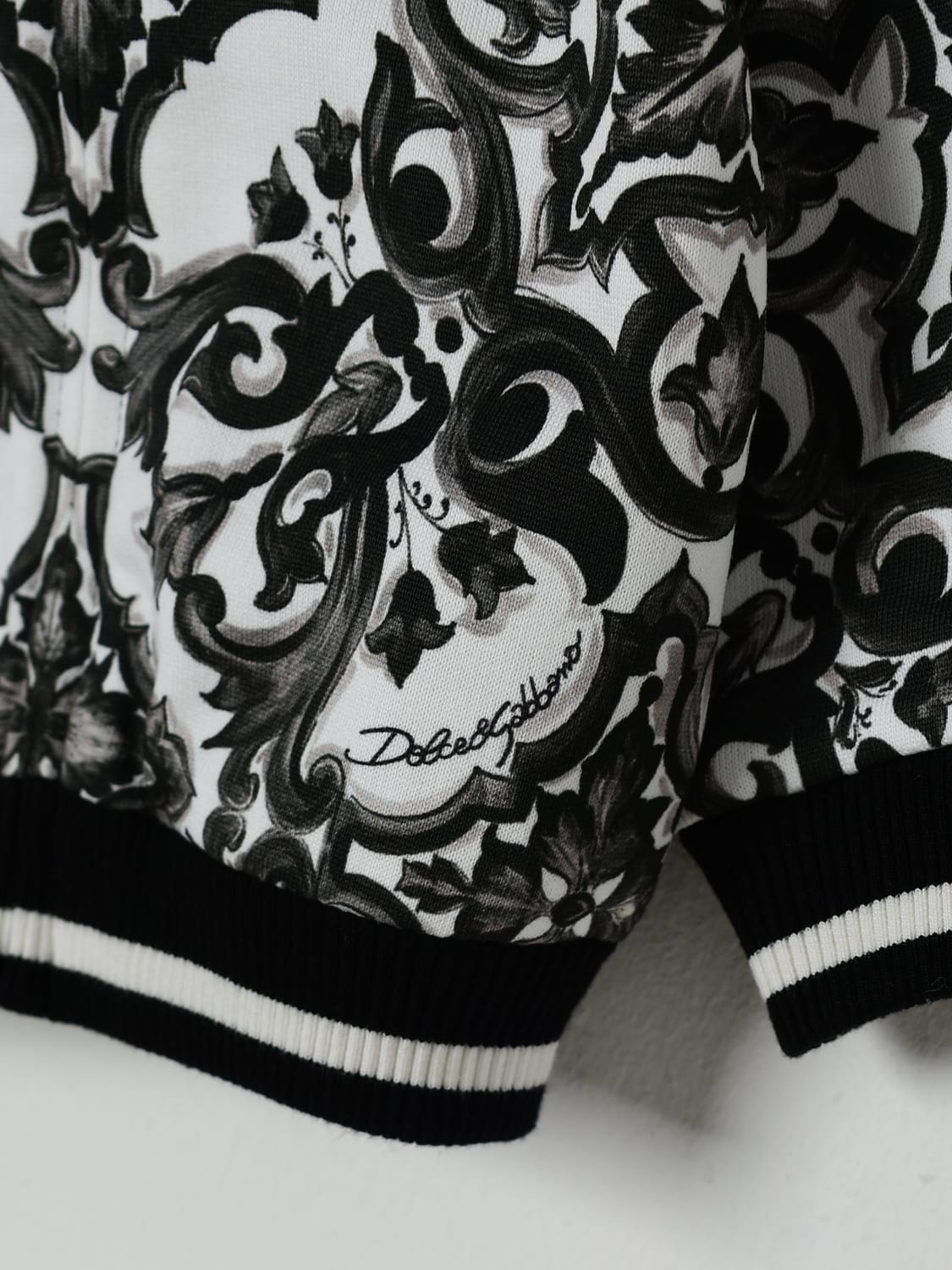 DOLCE & GABBANA SWEATER: Sweater kids Dolce & Gabbana, Black - Img 3