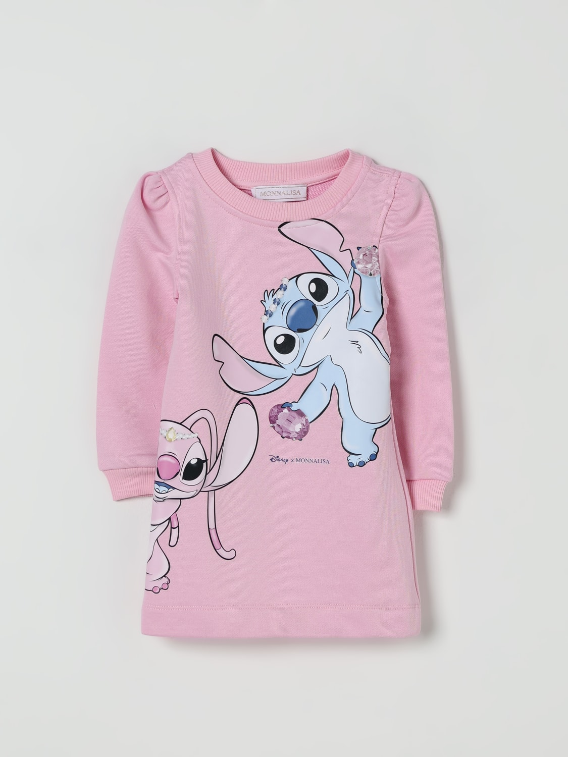 MONNALISA DRESS: Dress kids Monnalisa, Pink - Img 1