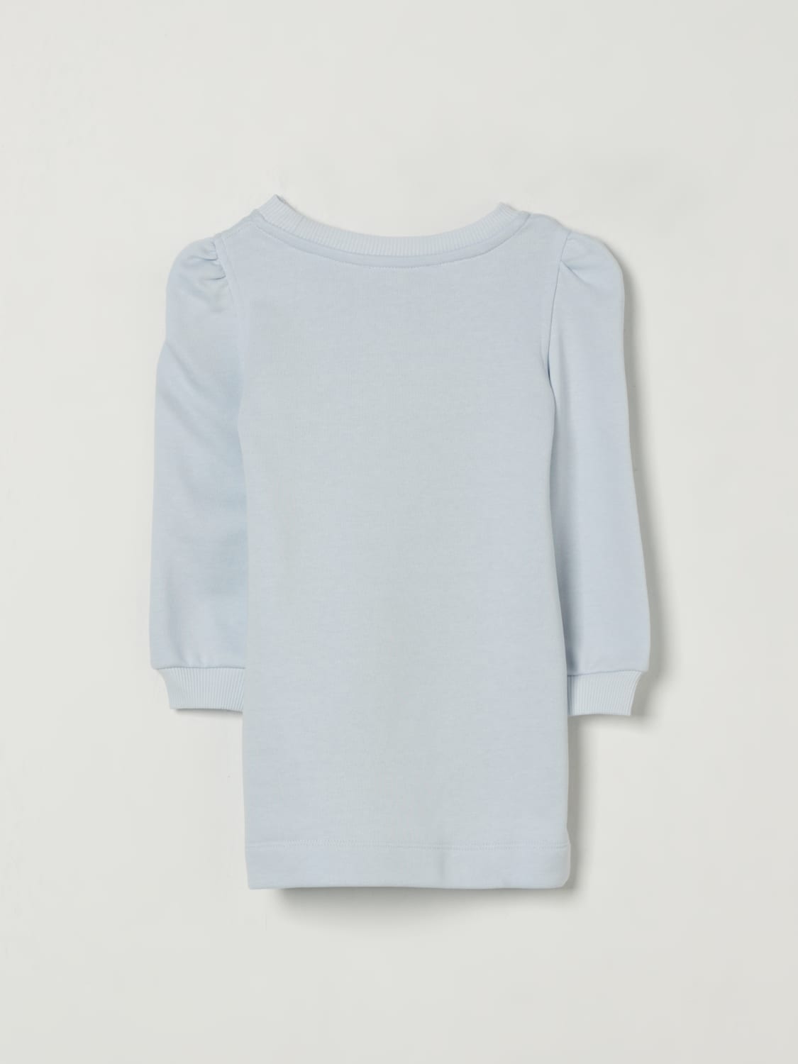 MONNALISA ABITO: Abito a felpa Monnalisa con stampa Stitch, Celeste - Img 2