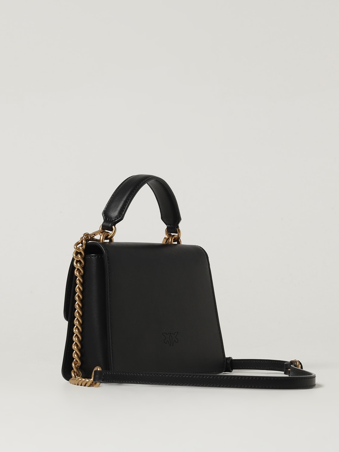 PINKO BORSA MINI: Borsa Love Bag Bag Pinko in pelle , Nero - Img 2