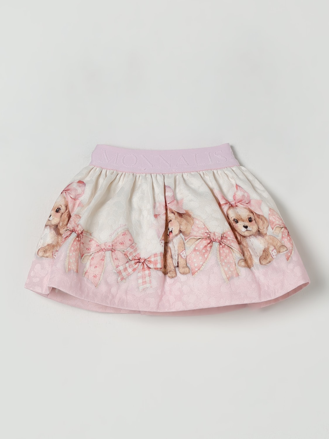 MONNALISA SKIRT: Skirt kids Monnalisa, Yellow Cream - Img 2