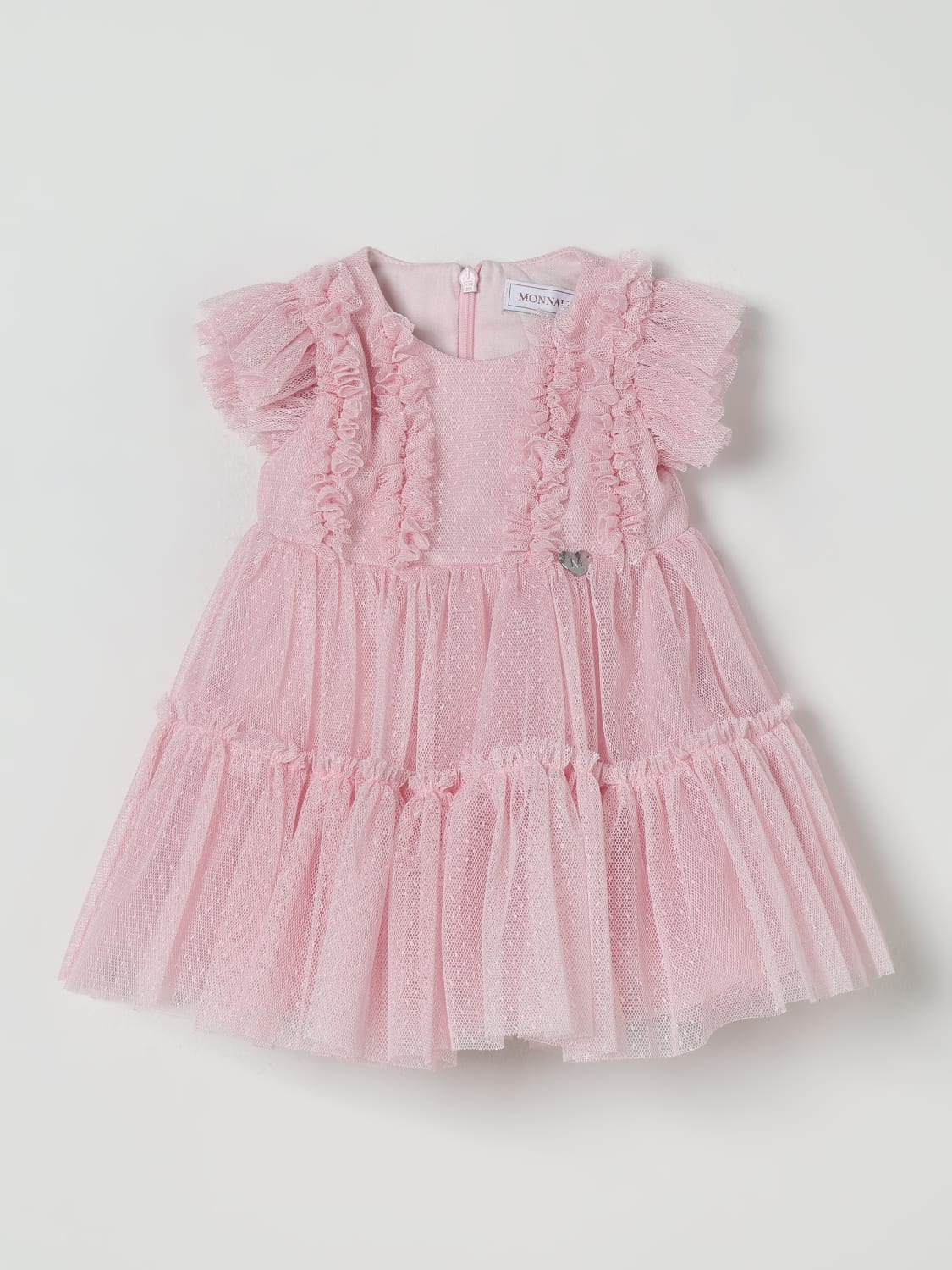 MONNALISA ROMPER: Romper kids Monnalisa, Pink - Img 1