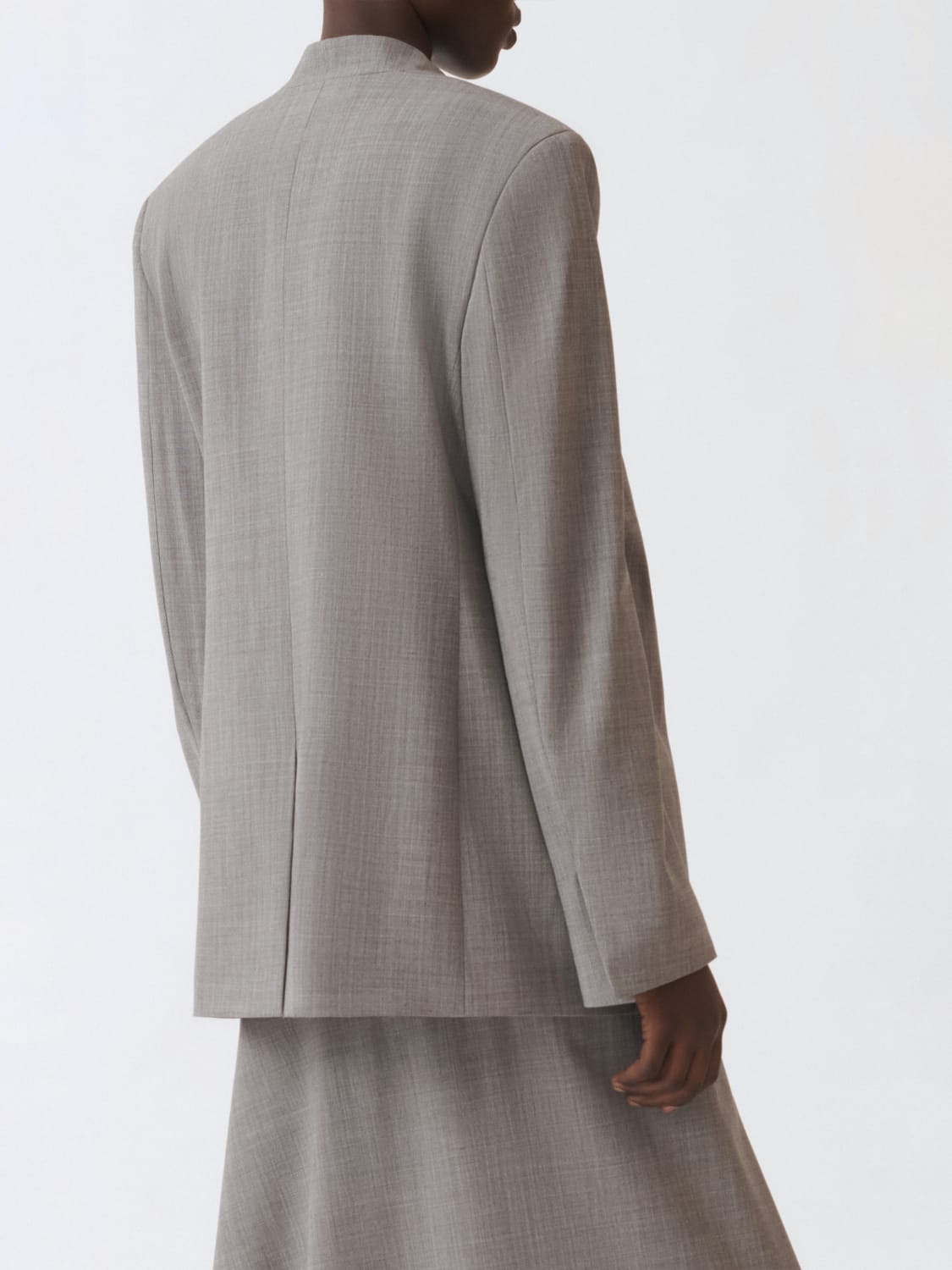 FABIANA FILIPPI BLAZER: Jacket woman Fabiana Filippi, Grey - Img 3