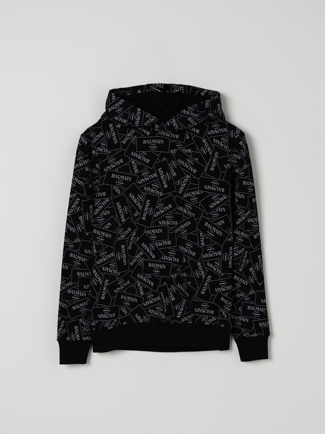 BALMAIN JERSEY: Jersey niños Balmain, Negro - Img 1