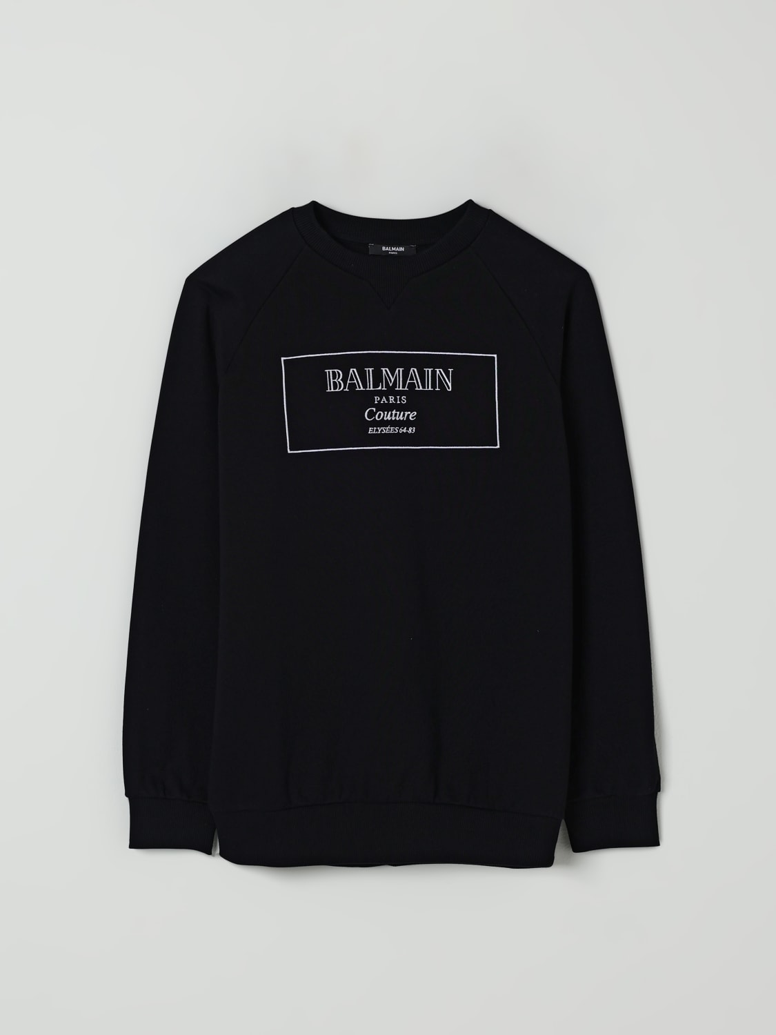 BALMAIN SWEATER: Sweater kids Balmain, Black - Img 1