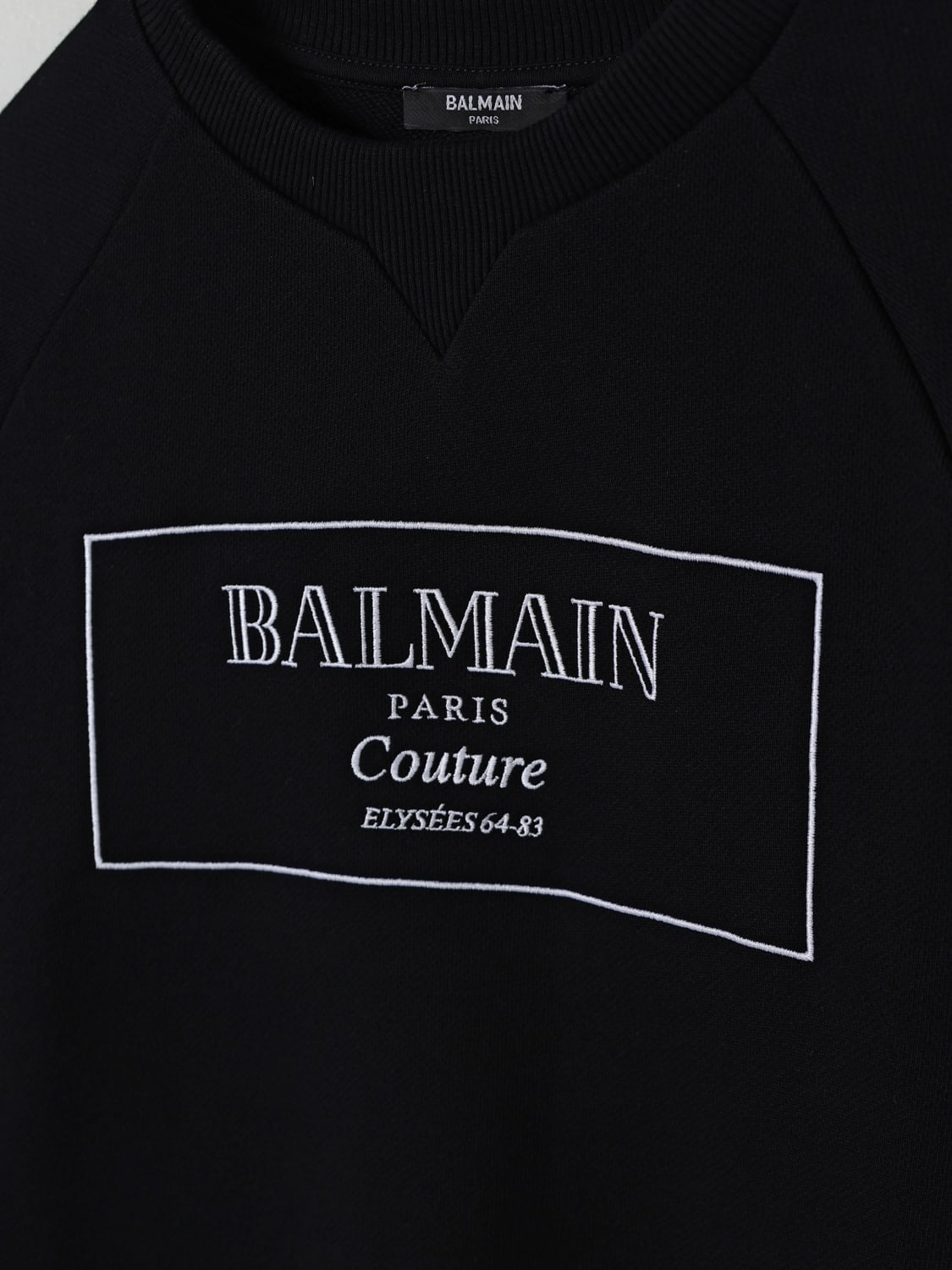 BALMAIN SWEATER: Sweater kids Balmain, Black - Img 3