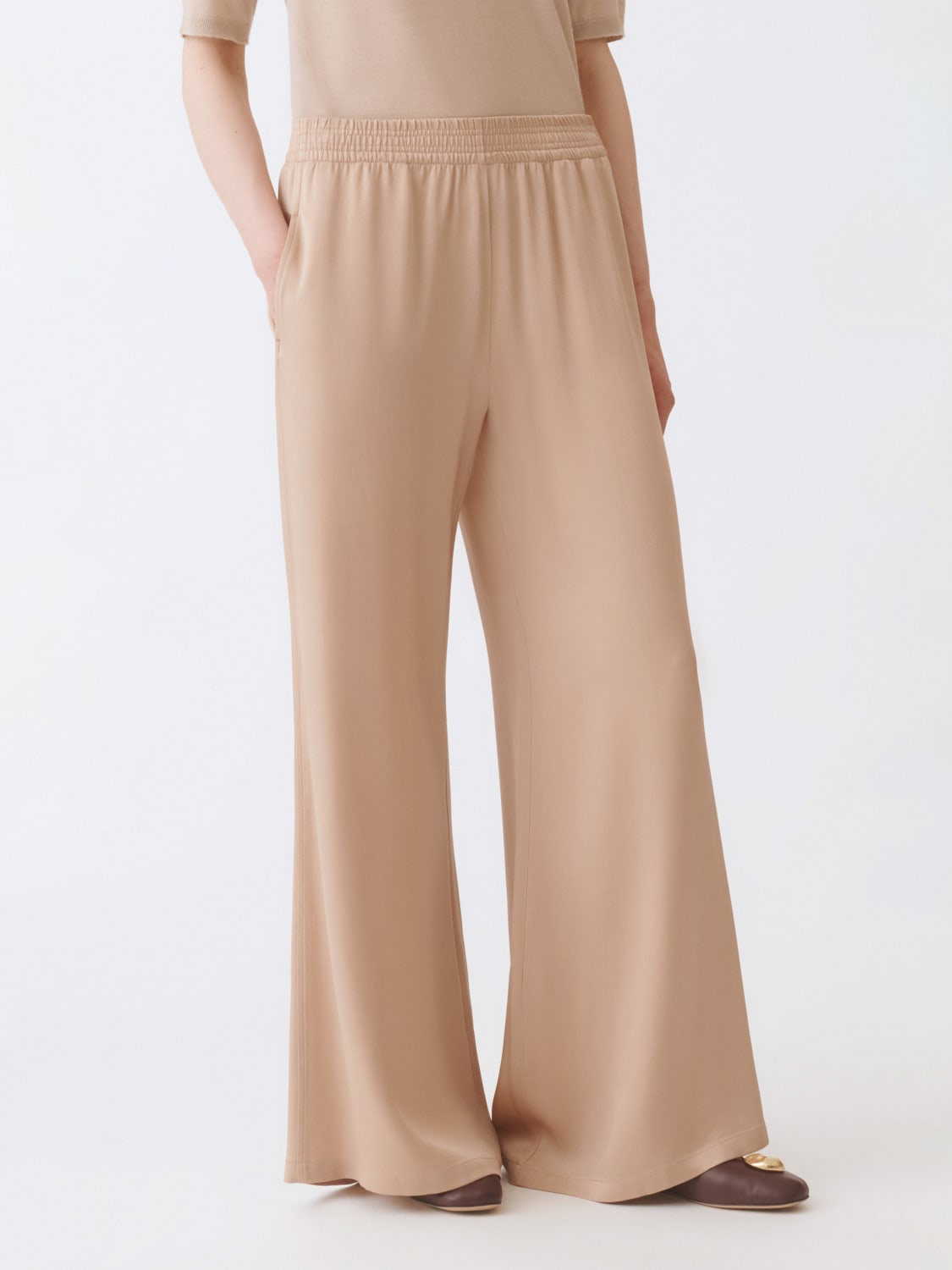FABIANA FILIPPI PANTS: Pants woman Fabiana Filippi, Honey - Img 1