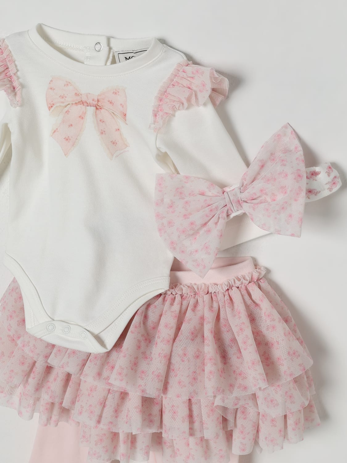 MONNALISA JUMPSUIT: Tracksuits kids Monnalisa, Yellow Cream - Img 3