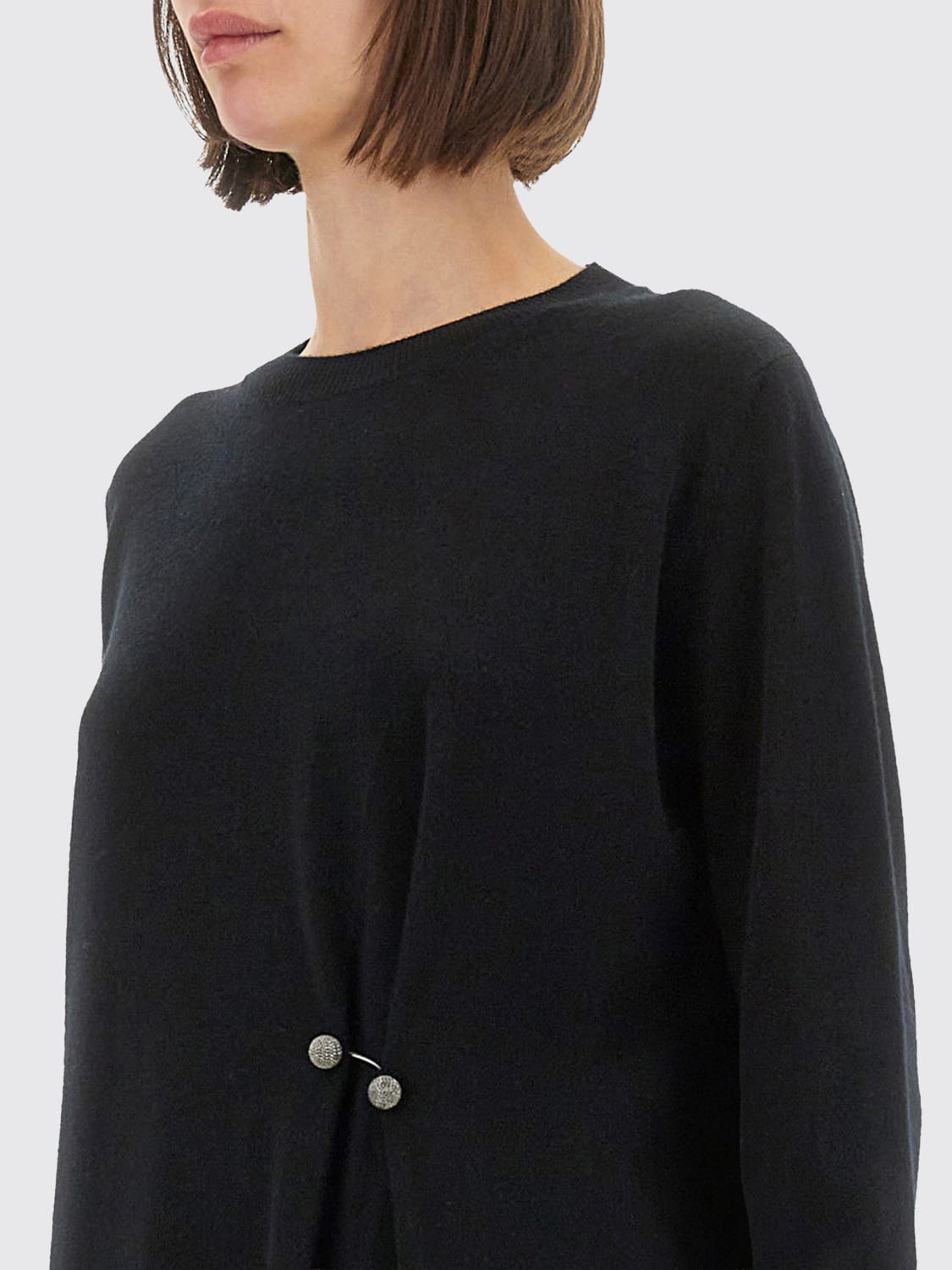 FABIANA FILIPPI KLEID: Kleider damen Fabiana Filippi, Schwarz - Img 3