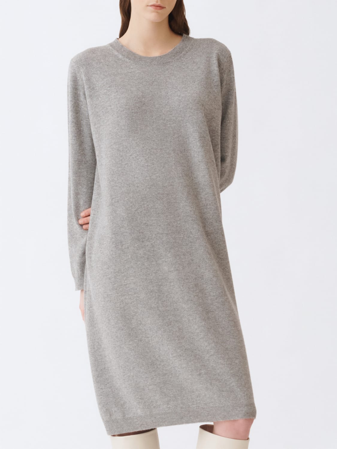 FABIANA FILIPPI KLEID: Kleider damen Fabiana Filippi, Grau - Img 4