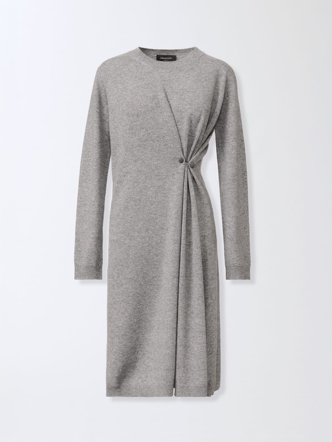 FABIANA FILIPPI KLEID: Kleider damen Fabiana Filippi, Grau - Img 5