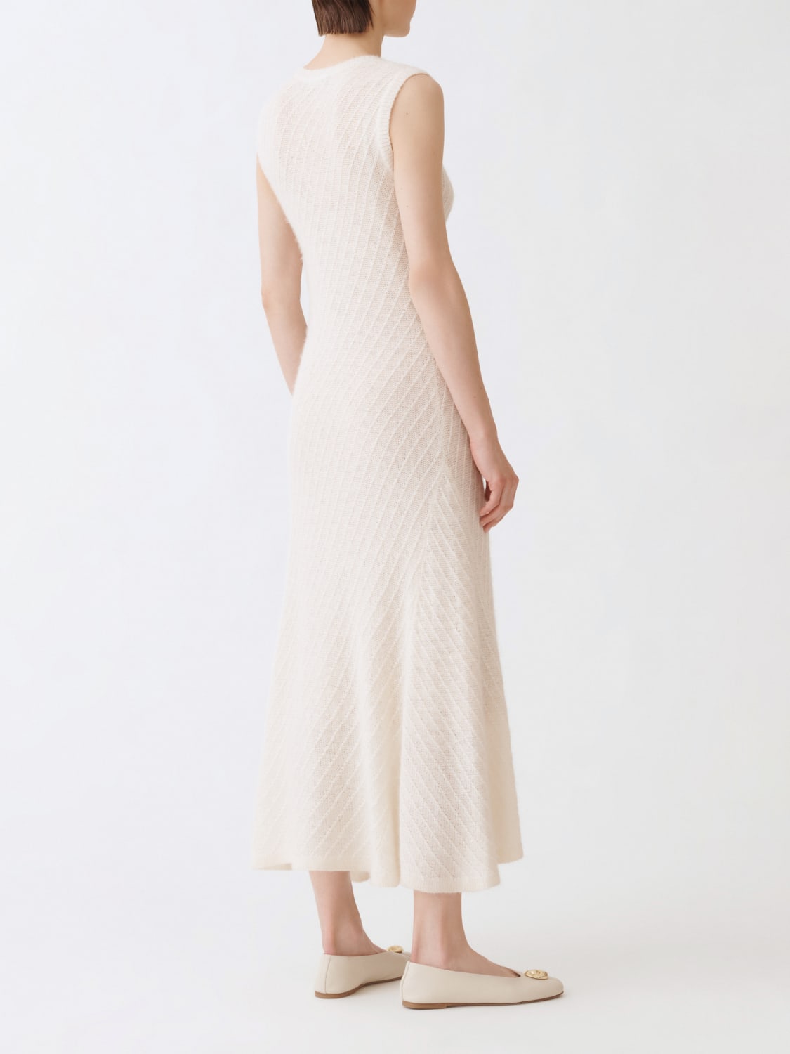 FABIANA FILIPPI KLEID: Kleider damen Fabiana Filippi, Weiß - Img 3