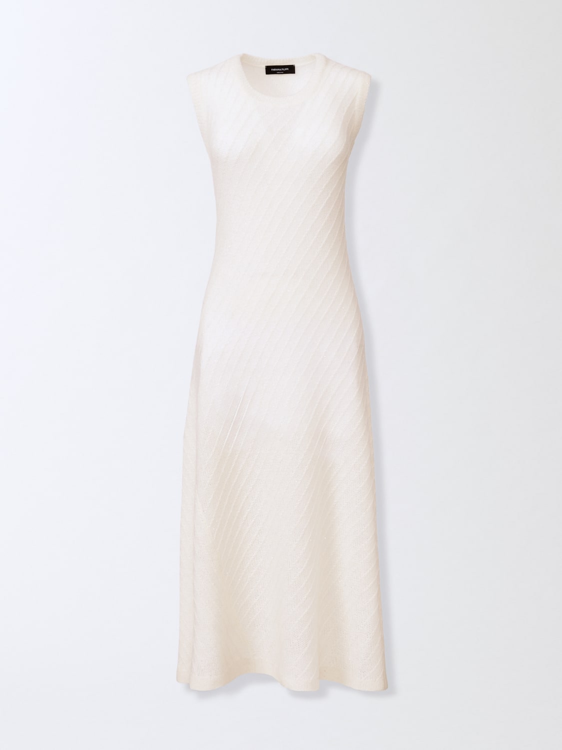FABIANA FILIPPI KLEID: Kleider damen Fabiana Filippi, Weiß - Img 5