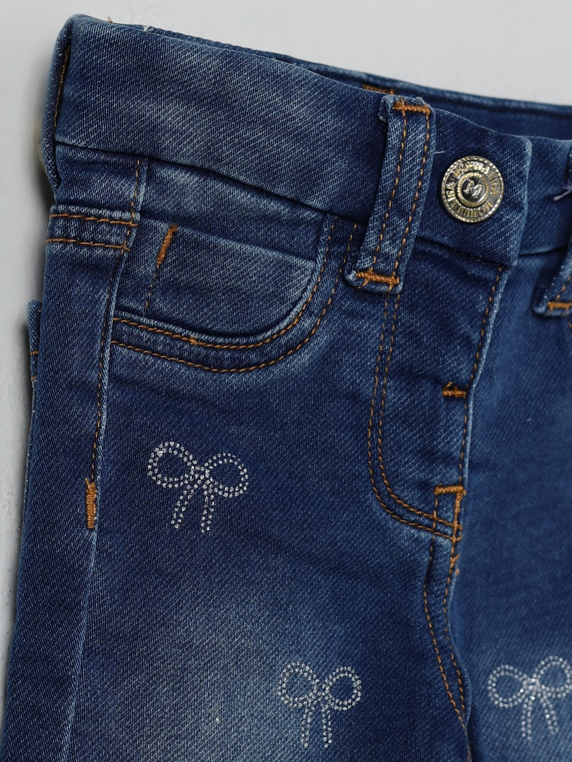 MONNALISA 청바지: 청바지 남아 Monnalisa, 블루 - Img 3