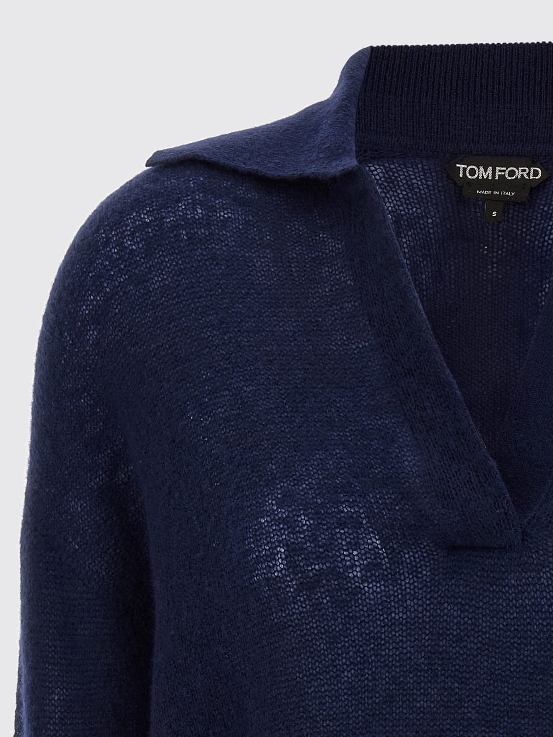 TOM FORD PULL: Pull femme Tom Ford, Bleu - Img 3